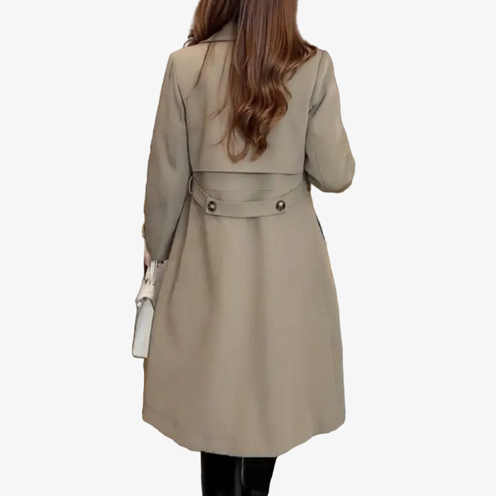 Rina™ - Elegant Trench Coat