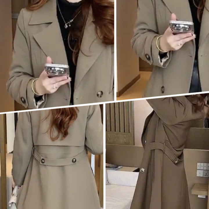 Rina™ - Elegant Trench Coat