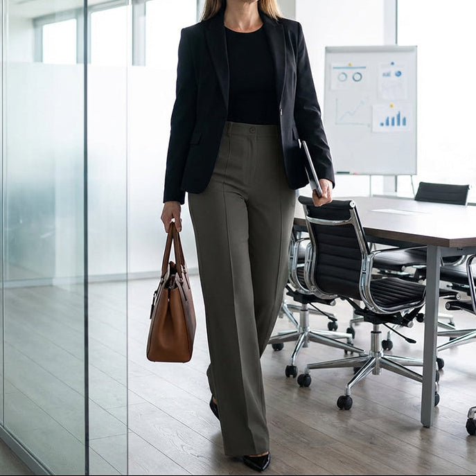 Lerin™ - Elegant High-waisted trousers – Timeless Style